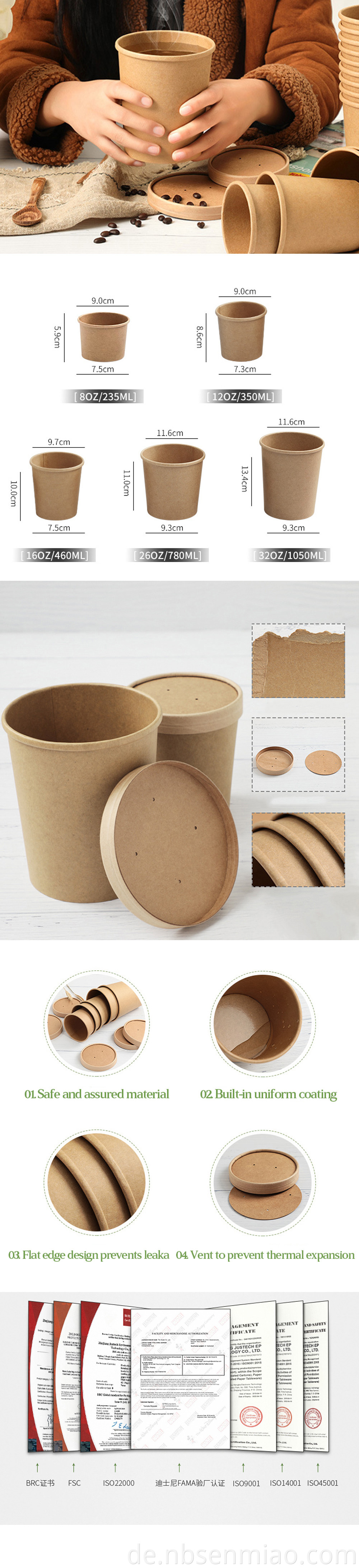 pint ice cream containers with lids